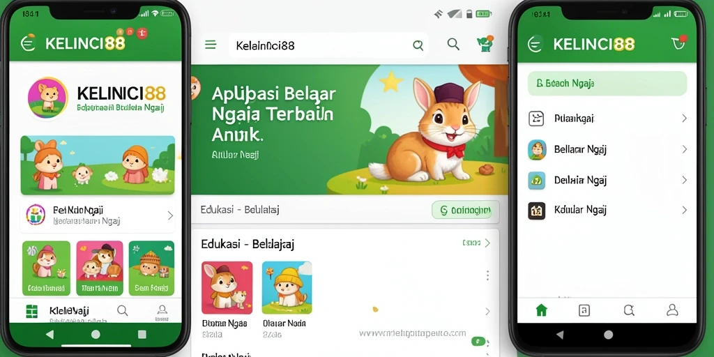 Tampilan antarmuka KELINCI88 yang menarik dan interaktif.