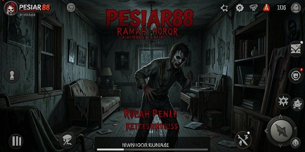 Tampilan antarmuka PESIAR88 yang menegangkan dan penuh misteri.