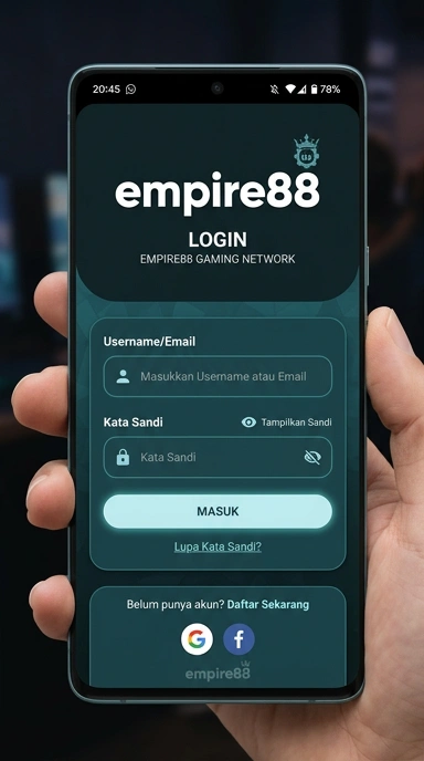 Masuk Akun empire88 untuk Pengguna Android